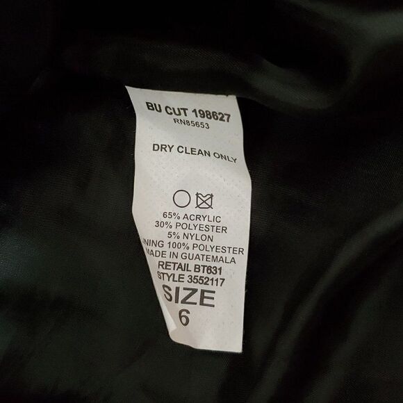 Koret Jacket Blazer Sz 6P Boucle Pink Gray Black Yellow Textured Tweed - Picture 6 of 6